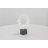 Cole And Grey Marble Floral Inspired Ring Geometric Sculpture With Black Block Base