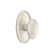Passage Egg Knob with Oval Rose