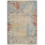 Colaba Silk Abstract Area Rug-2063840695