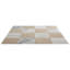 Avanti 12 in. x 12 in. Tumbled Marble Checkerboard 12 in. x 12 in. Polished Marble Tile-617836816