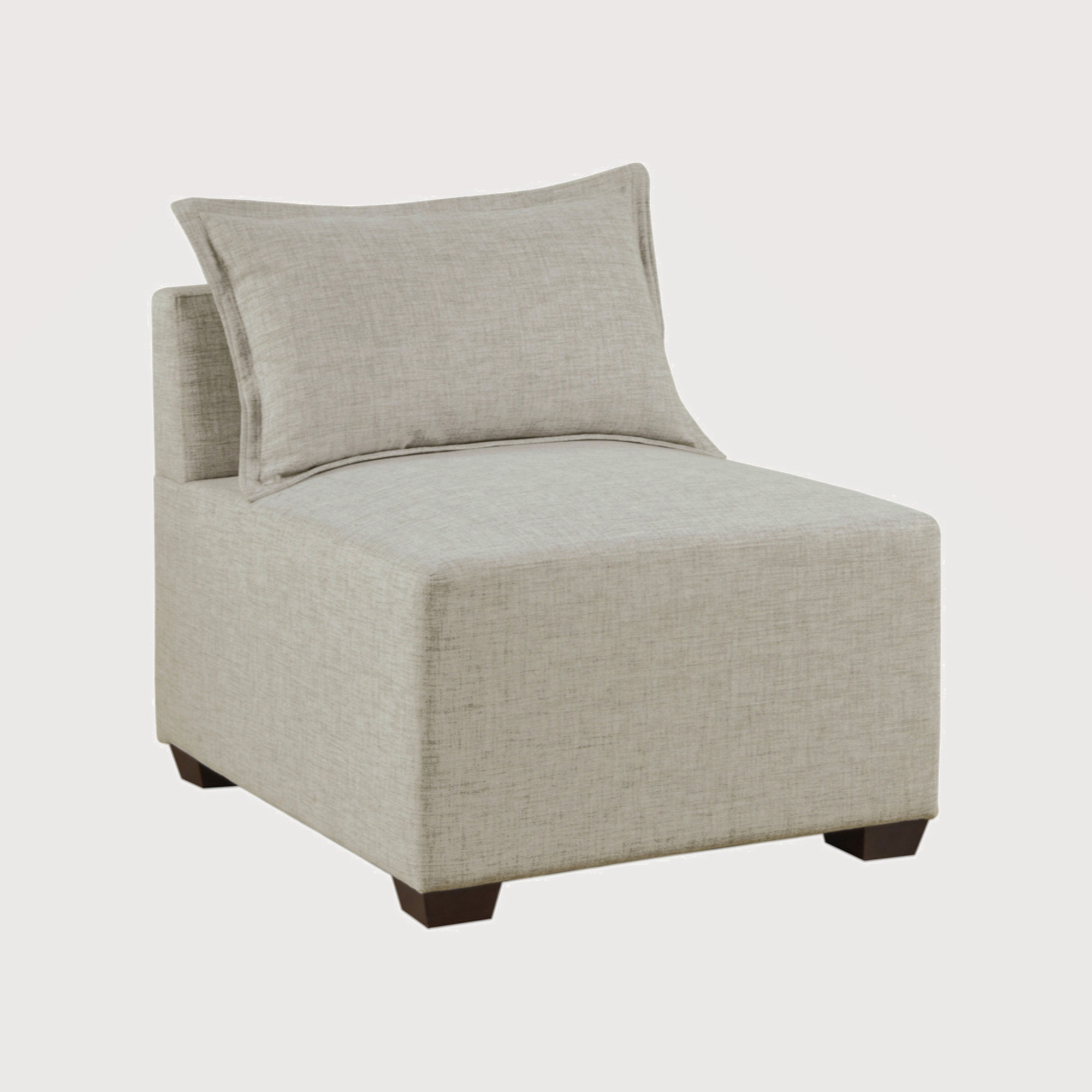 Ebern Designs Modular Armless Chair - Wayfair Canada