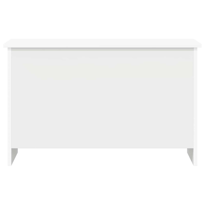 Rectangle Accent Chest, 50cm H x 80cm W x 40cm D, White
