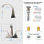 2-handle Bathroom Faucet with Drain Assembly-91695204