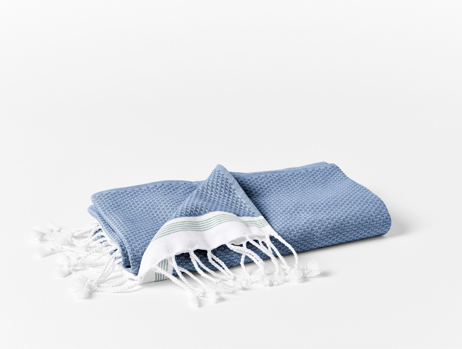 Mediterranean Organic Cotton Bath Towel, Bath Sheet, Lake /Sea Spray Stripe