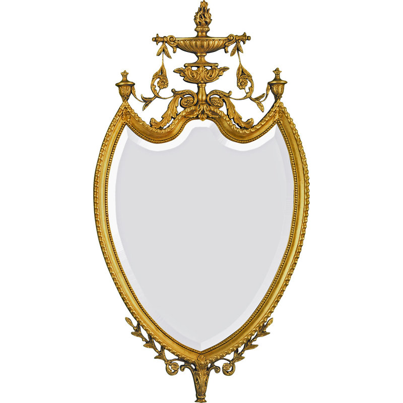 Miroir accent biseauté traditionnel the Knightsbridge, 54 po x 31 po