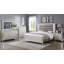 Commode de chambre à coucher 1 tiroir 5 pièces Glam