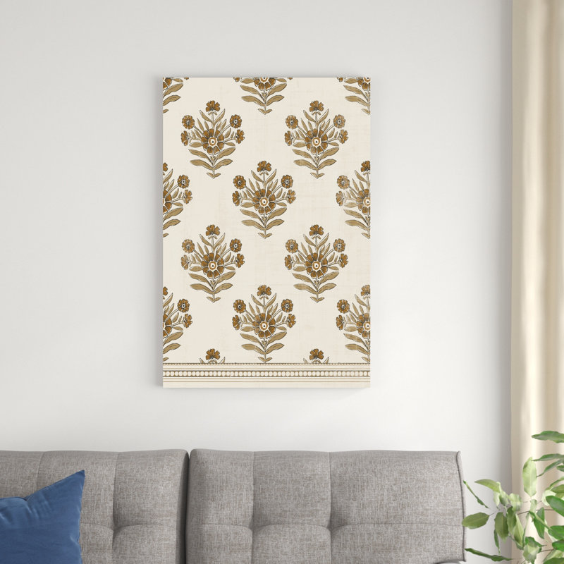 Impression en bloc Blooms I, H 36 po x l 24 po x P 1,25 po