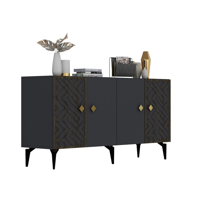 Olivia 150cm Console Table, Grey