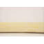 Tapis intérieur / extérieur géométrique en polypropylène tissé à la machine 6 pi x 6 pi jaune / beige