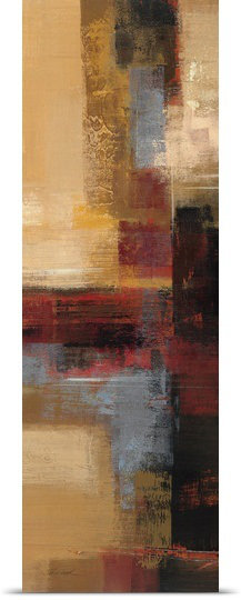 «Fast Lane Panel II» par Silvia Vassileva, reproduction d'art, H 36 po x l 12 po x P 1,5 po, Toile