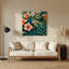 Hawaiian Peacocks, art mural vert en métal-2028197613
