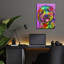 Art mural en verre Winston Porter «Static» par Dean Russo ACR-45882-1587678214