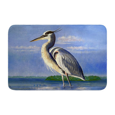 Tapis de bain Big Blue Heron