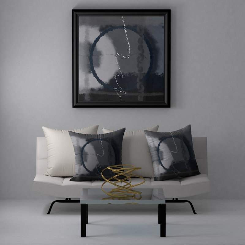  Housse et insert de coussin carré luxueux Aroma, 24" X 24"