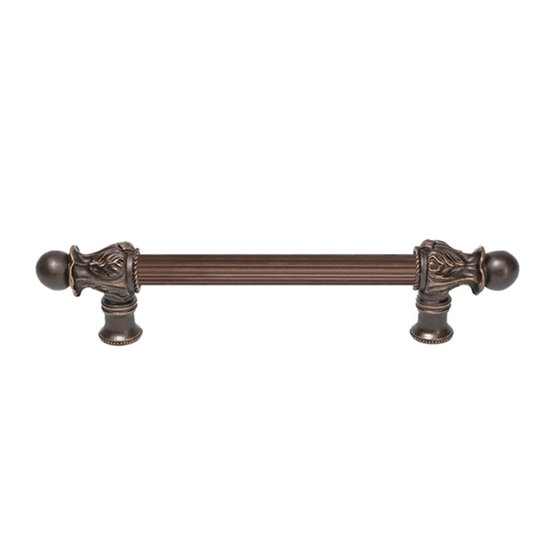Acanthe avec 5/8 po, Bronze frotté à l'huile, 6"