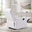 Fauteuil inclinable contemporain avec dossier moelleux