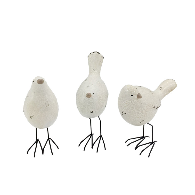 Figurine Verbrande, Blanc