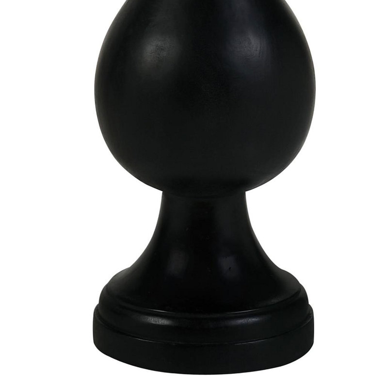 Stain Pedestal Accent Table