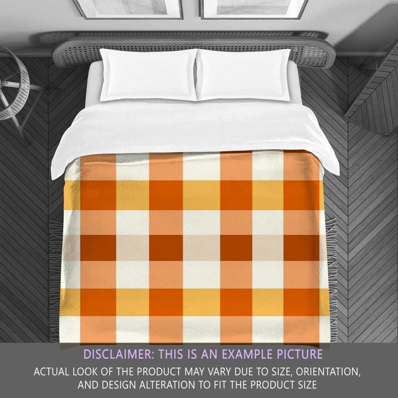 Polyester Checkered Comforter, King Comforter
