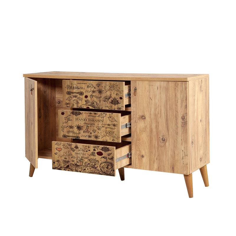 Buffet 3 tiroirs Zajac
