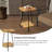 Round Accent Side Table Living Room End Table Corner Table Side Table Accent Table