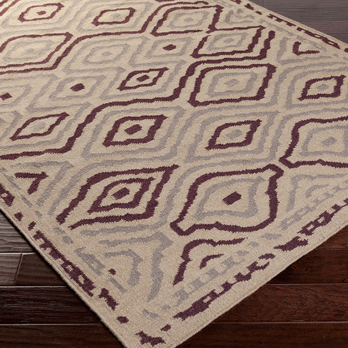 Zayas Wool Geometric Indoor Rug