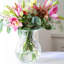 Hibiscus Glass Vase-127390966-30058366