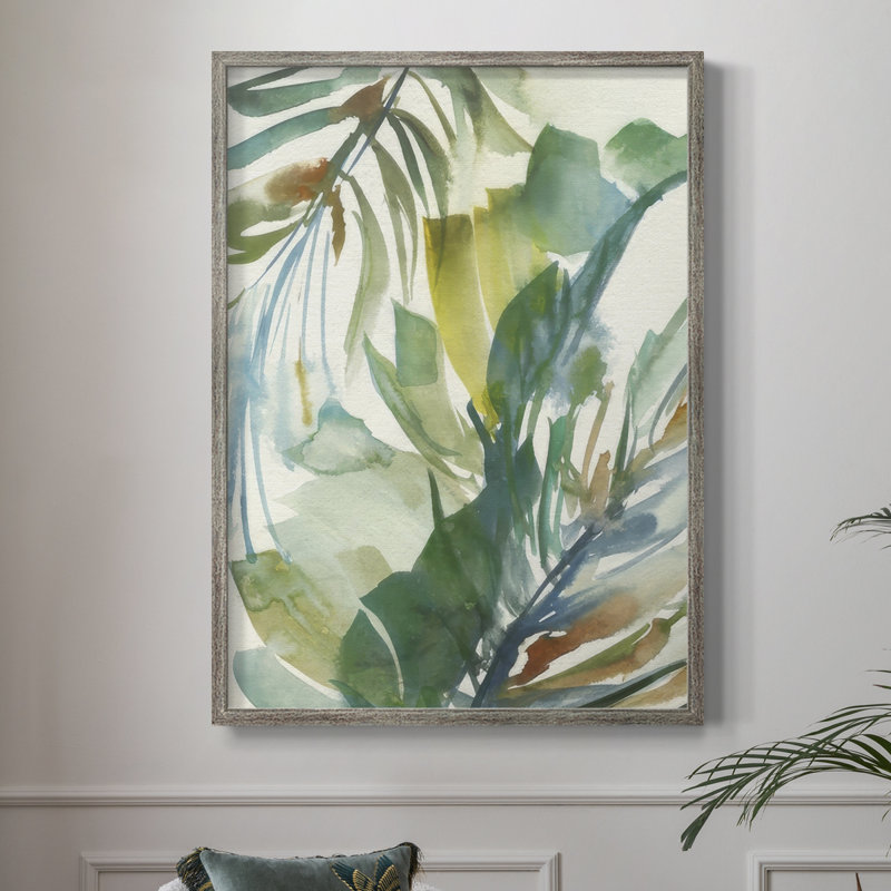 «Paradise Memory II», reproduction encadrée - bois massif 2976425, H 11 po x l 9 po