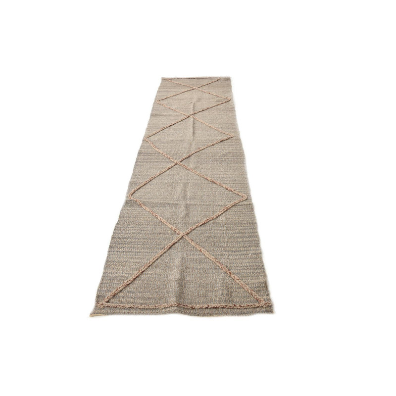 Tapis de couloir beige 8 pi Petrella