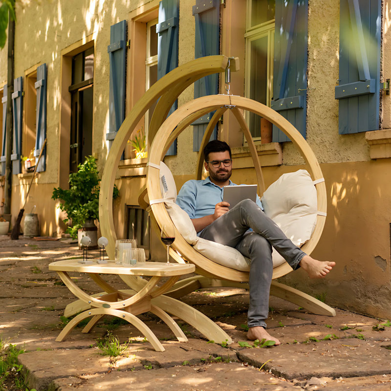 Globo Swing Hanging Chair, Natural
