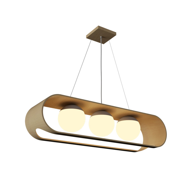 Sfera 3 - Light Pendant, Maple