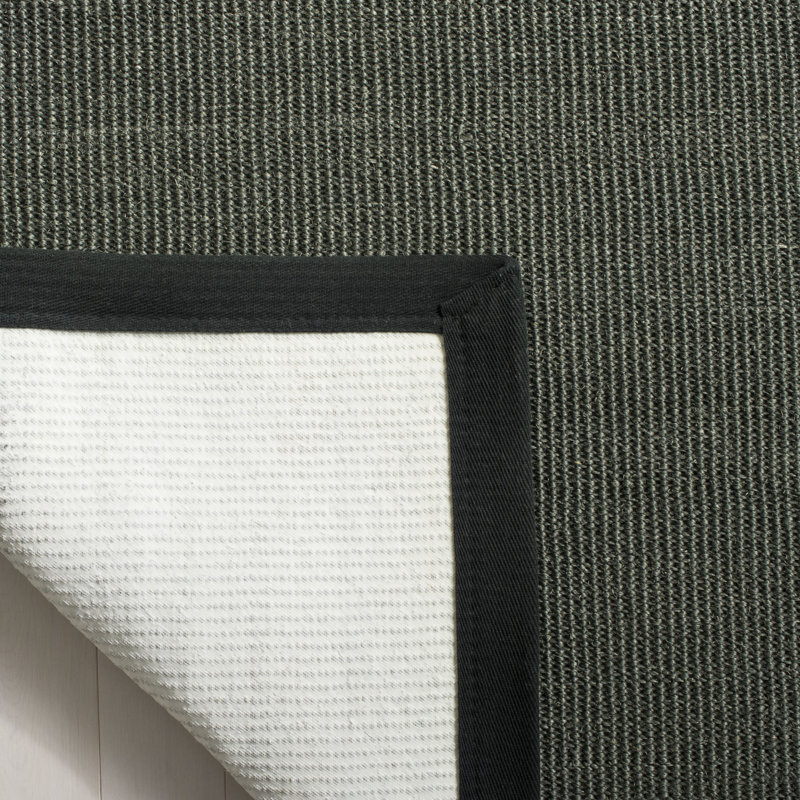Puryear Natural Fiber Sisal Pile Solid Color Rug, Rectangle 9' x 12'