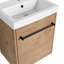 Meuble-lavabo flottant mural avec lavabo en céramique-73486539
