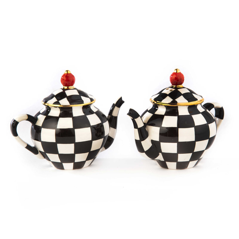 Courtly Teapot Salt & Pepper