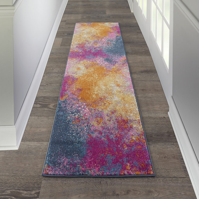 Liiam Abstract Indoor Rug, Runner 2'2" x 14