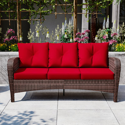 72" x 30" x 35" Outdoor Patio Sofa by Winston Porter
