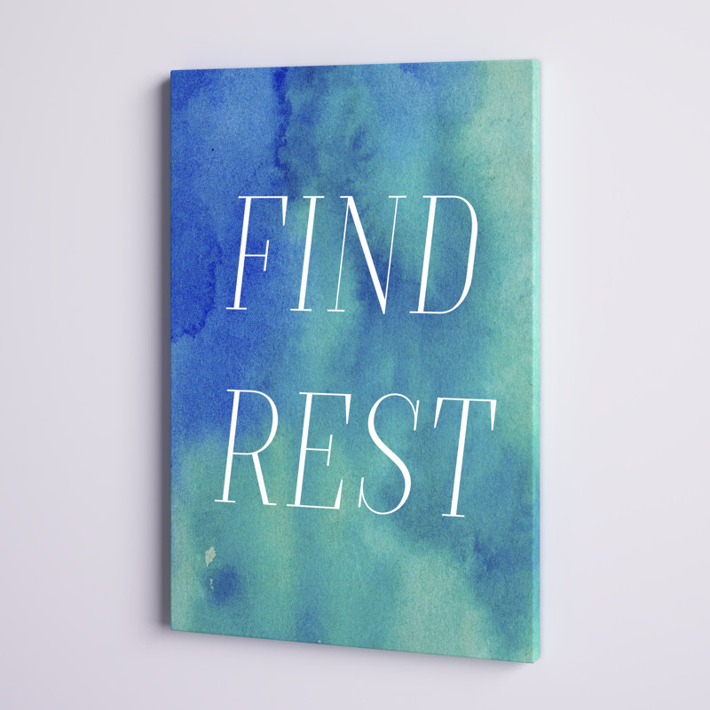 «Finding Rest II», H 30 po x l 20 po