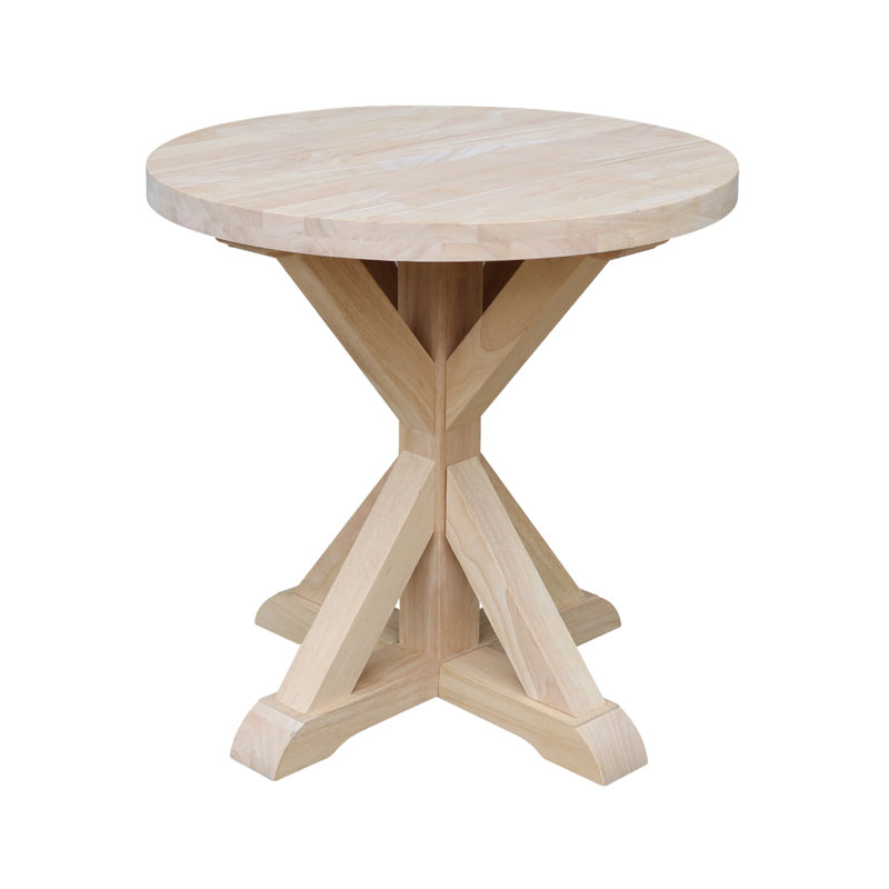 Philippine Solid Wood End Table, Unfinished
