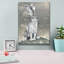 «Silver» par Maggie Vandewalle, art mural sur toile-1279537806
