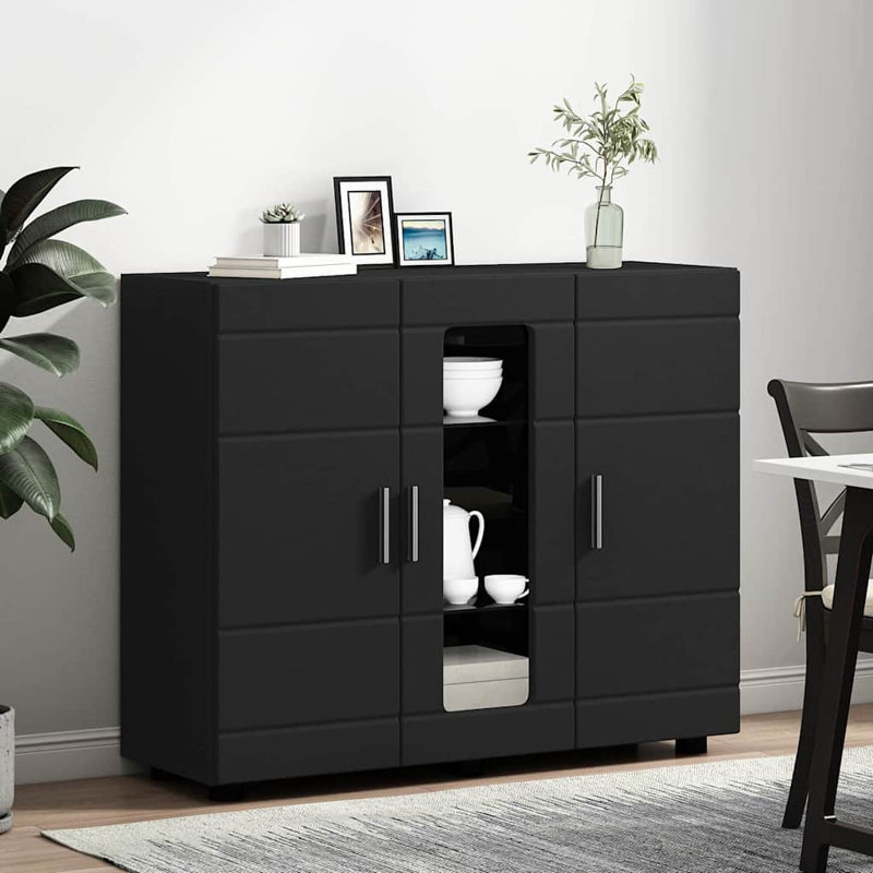88.5cm Sideboard, Black