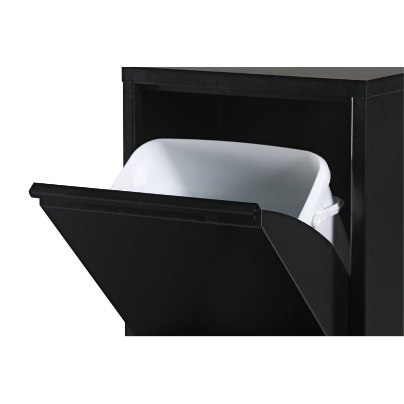 13 L Dywayne waste bin, Schwarz