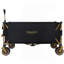 Très grand chariot utilitaire pliable très long de 51 pouces - capacité de 480 lb, cadre ultra-stable breveté, pliage 1: 6 pour économiser de l'espace et roues tout-terrain de 7 po, aucun assemblage requis, noir