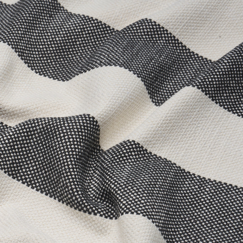 Tissu Schumacher X Caroline Z Hurley Desert, Gris anthracite
