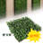 48Pcs Artificial Wall Hedge Polyethylene Fence Panel Privacy Screen