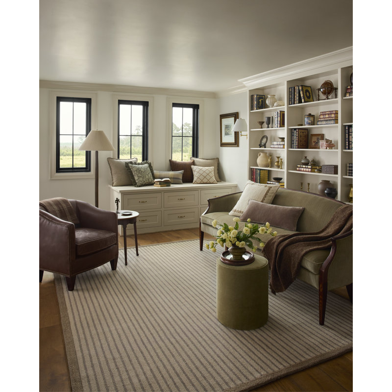 Chris Loves Julia x Loloi Emmeline Bone / Ash Area Rug, Bone / Ash, 7'-9" x 9'-9"