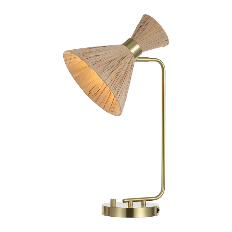 Lampe de bureau en fer Cristo USB