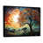Black Floater Framed