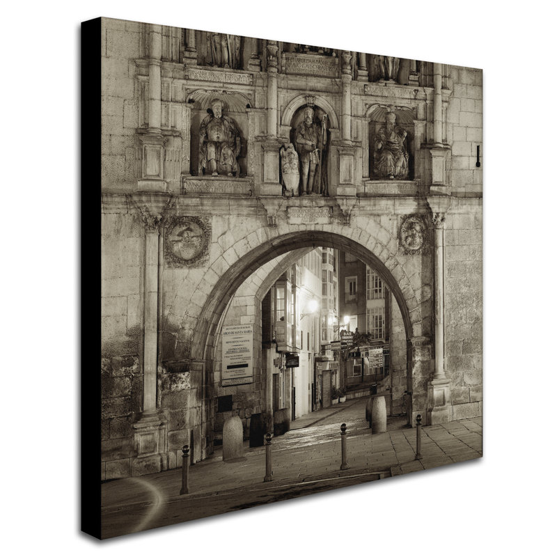 Alan Blaustein «Burgos I», reproduction de photo sur toile tendue, H 35 po x l 35 po x P 2 po