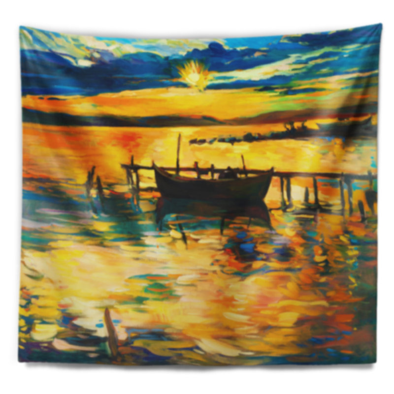 Polyester Tapestry, 32" H x 39" W