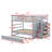 Bunk Bed With Trundle Bed And Staircase-58934784